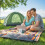 Homcom HOMCOM 100W Portable Solar Panel Solar Charger with USB-A & USB-C Output 2