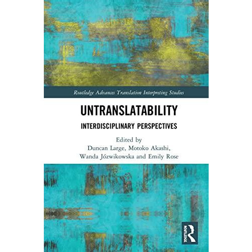 Untranslatability Paperback Book