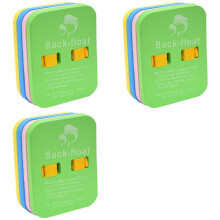 3X Back Float Safety Swim Trainer Schwimmgürtel mit Verstellbaren, Geteilten Schichten Schwimmgürtel-Clip für Schwimmbewegungen