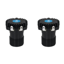 2X Haut-Parleur Portable 25 W 8 Ohms, Petit Tweeter, Haut-Parleur en Néodyme de Remplacement pour Haut-Parleurs de Danse KTV.