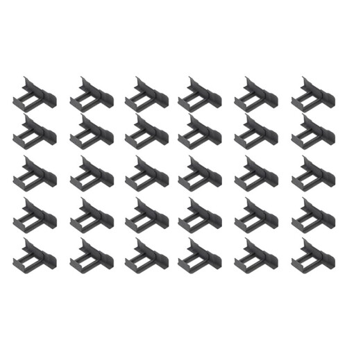 180Pc Solar Panel Frames Water Drained Clip Thickness 35mm PV Panels Auto Remove Stagnant Water Dust Outdoor Tool 1