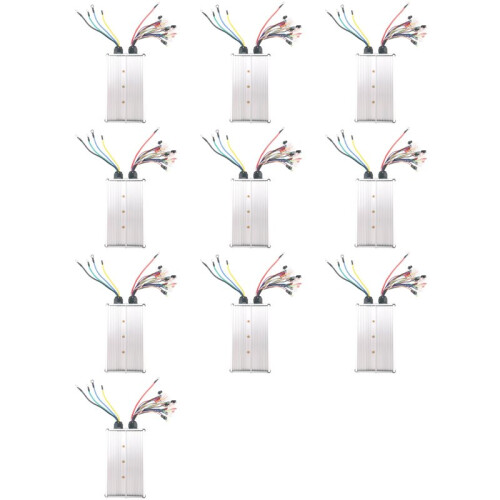 10X Intelligent Brushless Controller 48V 60V 72V 84V 3000W E-Bike Brushless Motor Controller