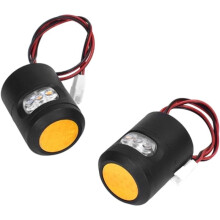 Luz Indicadora de LED Leve e Brilhante, Luzes de Guidão de Reposição, Refletores Noturnos, Decoração com Faixa Refletora, Refletores Noturnos