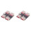 2X Module Hub USB 2.0 Vers 4 Canaux, Répartiteur USB 2.0, Carte D'Extension USB-HUB Type-C 40 Mo/S. 1