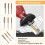 18PCS Diamond Chainsaw Sharpener Bits, Diamond Stone Chain Saw Chainsaw Sharpener for Polishing Chain Grinding Tool 6