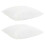 VidaXL vidaXL Bettwäsche-Set 3 stk. Weiß Bambus 3