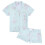 CTM Women's Floral Notched Collar Short Pyjama Set 1
