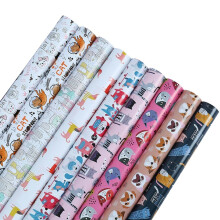Wrapping Paper Sheets,Pet Pattern Birthday Party Wrapping Paper 9Pcs,Present Gift Wrapping Paper for Kids