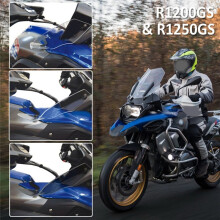 Motorcycle Wind Deflector Windshield Handguard Cover Side Panels for R1200GS LC Rally Exclusive R1250GS Black