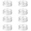 8 Poids de Fermentation avec Poignée pour Bocaux à Large Ouverture et Fermentation de Conserves. 1