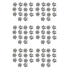 84 Pièces  Spikes Pins Turn Fast Twist Shoe Spikes Remplacement Set Ultra Thin Crampons Pins  Spikes