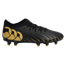 (6 UK, Black) Canterbury Unisex Adult Speed Falcon Team Firm Ground Rugby Boots