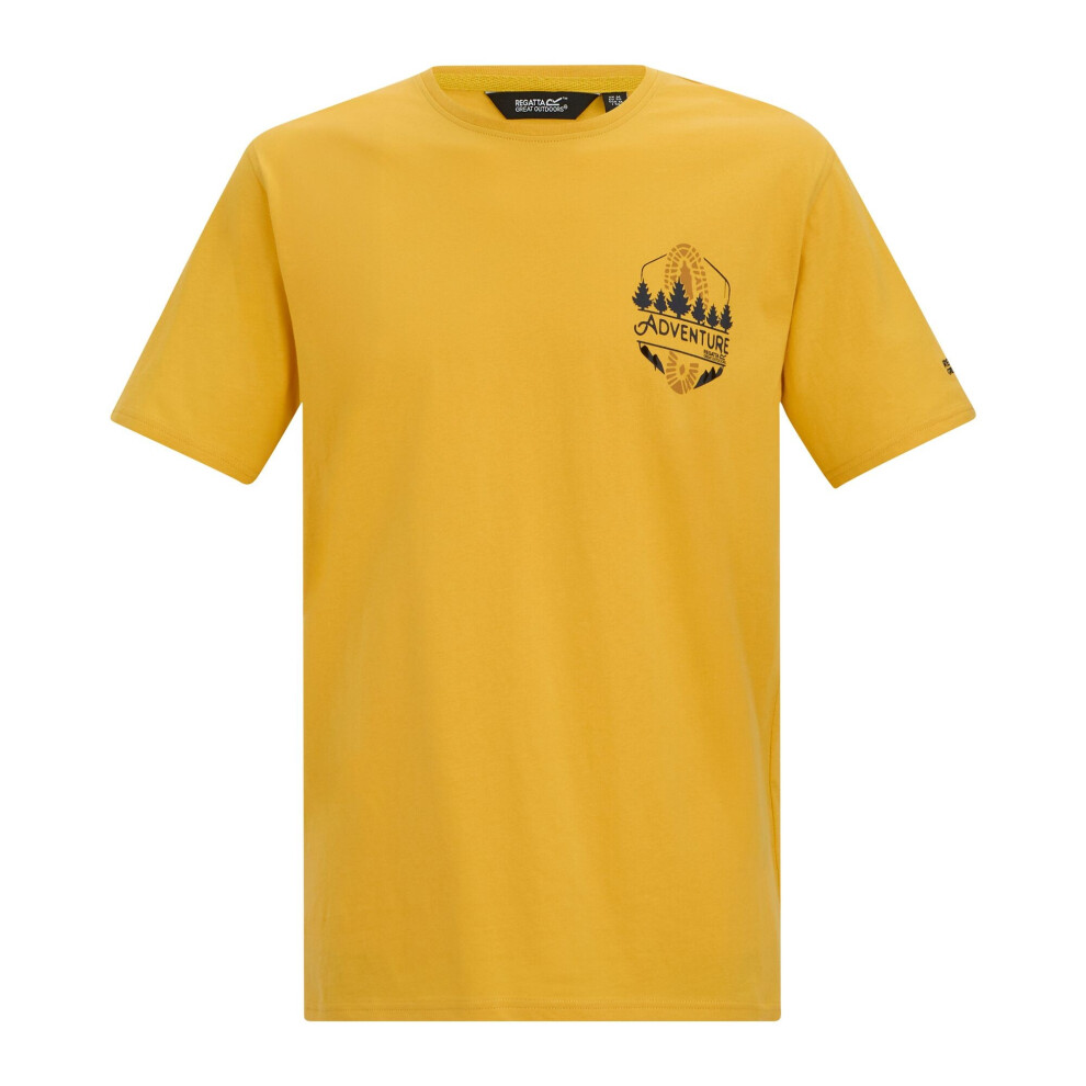 Regatta (3Xl, Ceylon Yellow) Mens Cline Ix Adventure T-Shirt