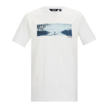 (S, White) Regatta Mens Cline IX Outdoor Wild T-Shirt
