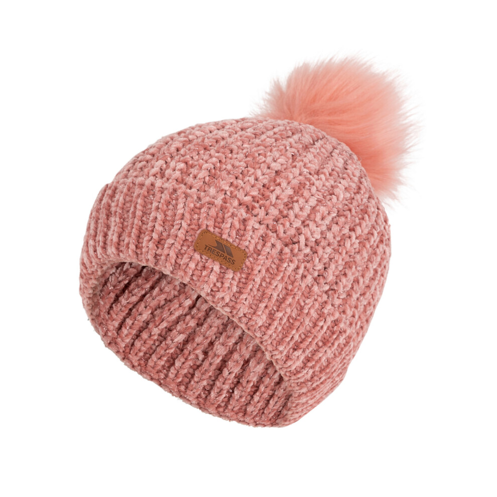 Trespass (5-7 Years, Pink) Childrens/Kids Sparow Beanie