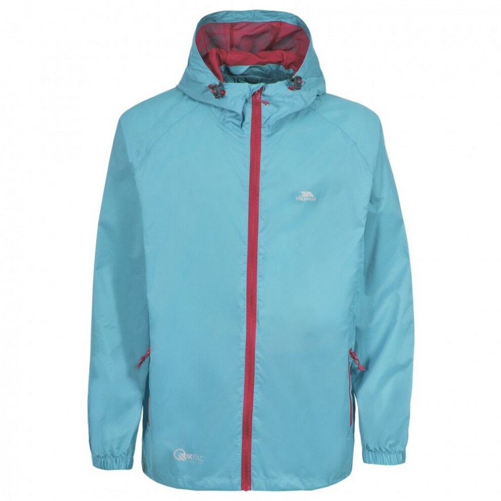 Trespass (11/12 Years, Aquamarine) Childrens/Kids Qikpac X Unisex Packaway Jacket