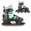 2-in-1 Inline & Ice Skates, Mint, Size M (35-38) 1