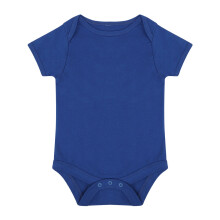 (12-18 Months, Royal Blue) Larkwood Baby Boys/Girls Essential Short Sleeve Bodysuit