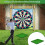 Golf Chip Game Mat, Golf Scoring Darts Game Mat, 78" X 78" Golf Chip Game Set 3