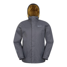 (M, Grey) Mountain Warehouse Mens Torrent Waterproof Jacket