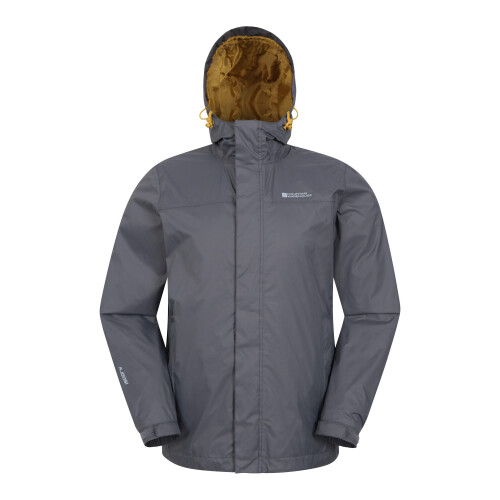 (M, Grey) Mountain Warehouse Mens Torrent Waterproof Jacket