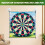 Golf Chip Game Mat, Golf Scoring Darts Game Mat, 78" X 78" Golf Chip Game Set 5