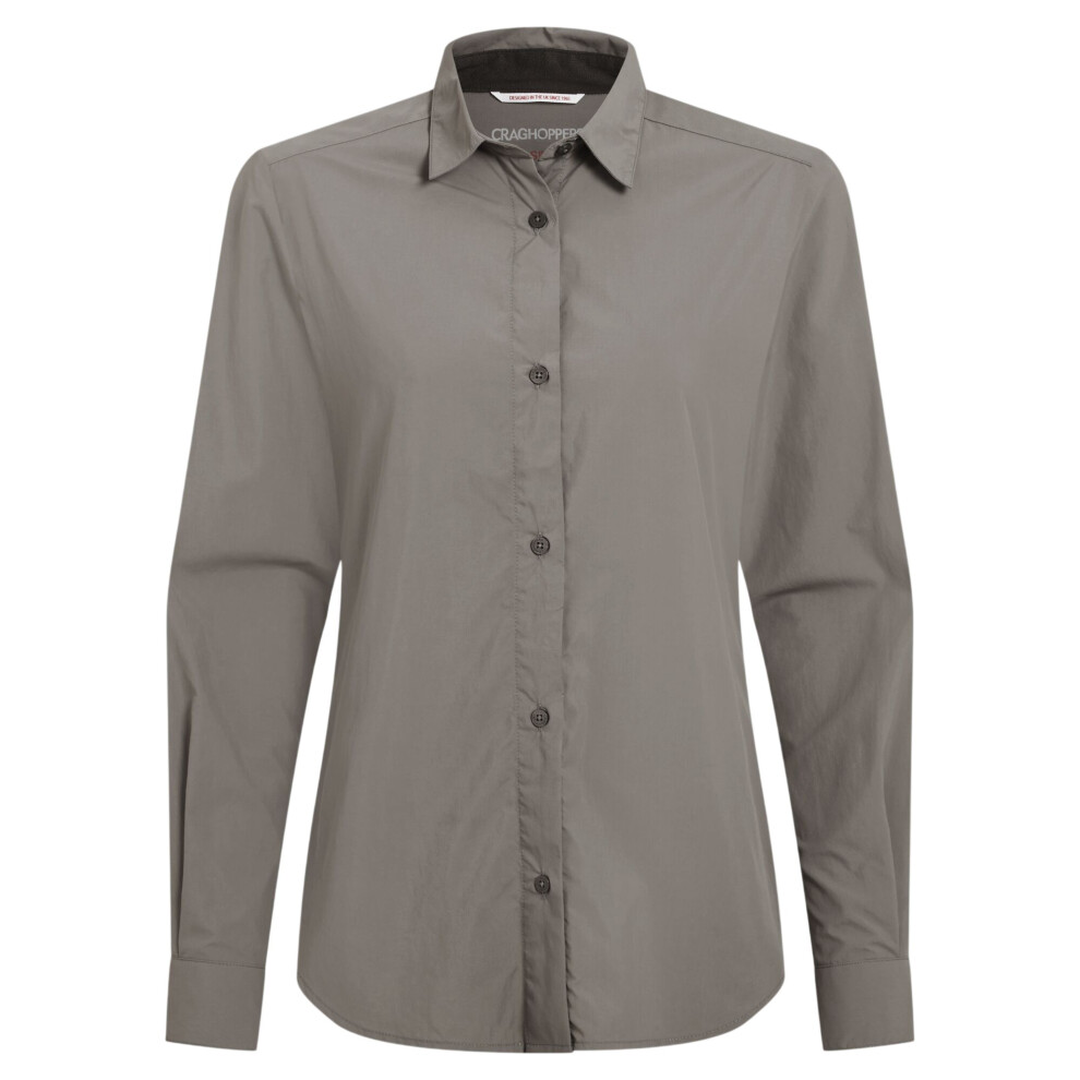 Craghoppers (8 Uk, Vert) Womens/Ladies Alma Nosilife Long-Sleeved Shirt