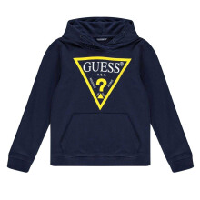 (14 Years, Blue) Guess Childrens/Kids Oth Logo Drawstring Hoodie