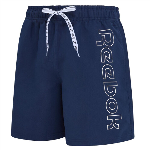 Reebok (S, Vector Navy) Reebok Mens Abbott Swim Shorts