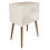 Wooden side table bedside table Singol XL 1