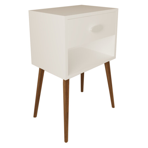 Wooden side table bedside table Singol XL