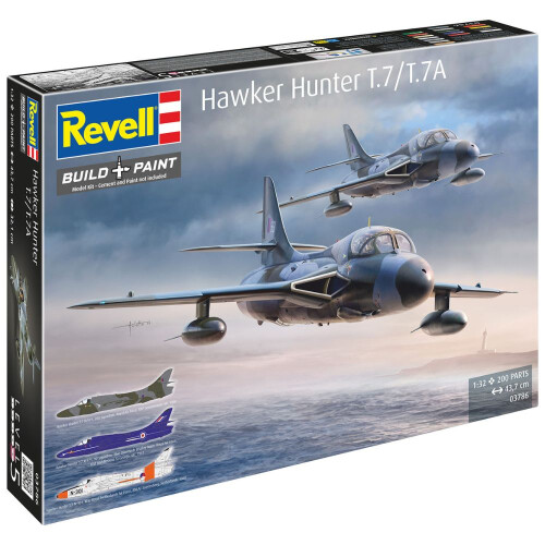 Revell Revell 03786 Hawker Hunter T.7/T.7A 1:32 Model Kit 1