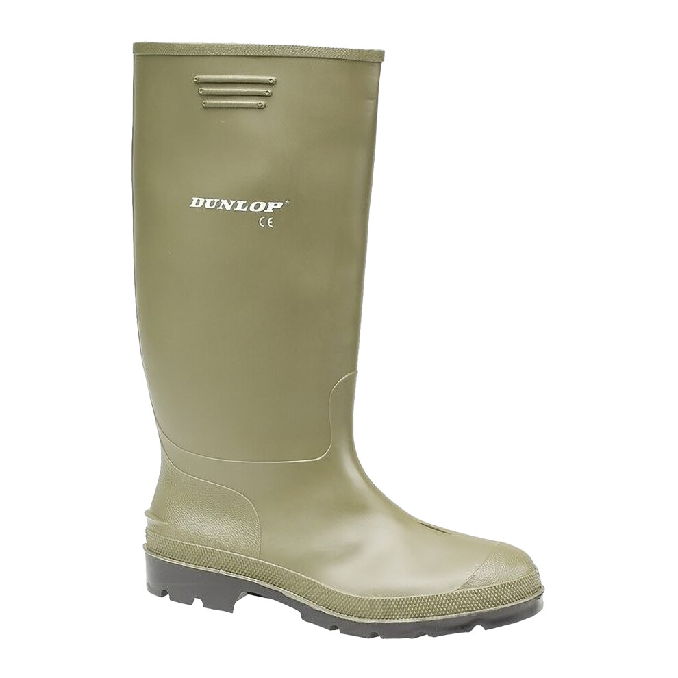 Dunlop (47 Eur, Green) Pricemastor Pvc Welly / Mens Wellington Boots