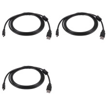 3X Camera USB Data Cable Cord Lead for D7000 D700 D300S D3100 UC-E4