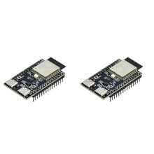 2X Carte de Développement ESP32-C6-N4, Carte Mère ESP32-C6, WiFi6, , Zigbee, Soudage