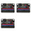 Carte D'Extension 3 Pièces pour Extension Microbit GPIO Python IO : Bit 5 V avec Buzzer Passif Intégré 1