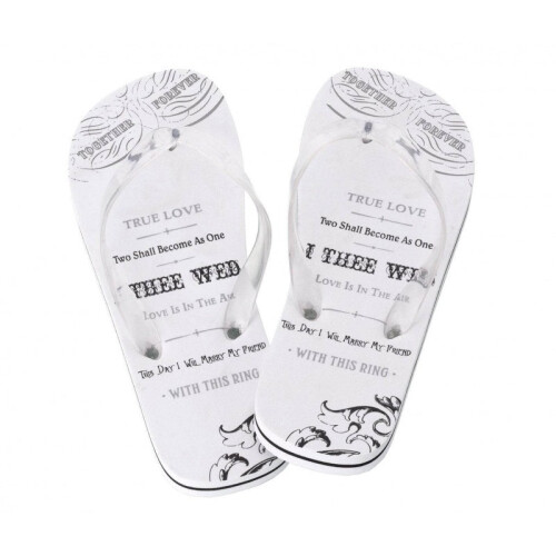 (Large) True Love Flip Flops ~ Womens 1