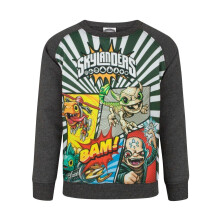 (5-6 Years, Grey) Skylanders Boys Panel Sweatshirt