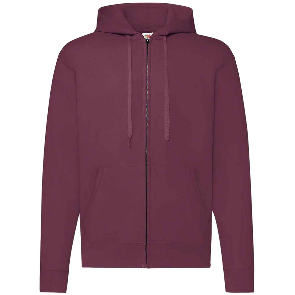 Fruit Of The Loom (S, Burgundy) Unisex Adult Classic Hoodie