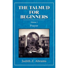 Talmud for Beginners Prayer by Judith Z. Abrams Hardcover Book
