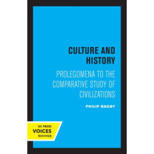 Culture and History by Philip Bagby Paperback Book