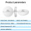2X für EWelink Zigbee Wireless Scene Button für 2MQTT, Alexa und Alice Wireless Push Button 8