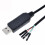 2X Suporte USB para Cabo Do Módulo com USB para Conversor Automático RS232 TTL UART PL2303HX Pl2303 5