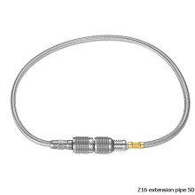 Tubo Extensor para Fogão de Montanha de 50 cm, Alta Pressão, para Cilindro de Gás, Ideal para Camping e Atividades Ao Ar Livre. Mangueira