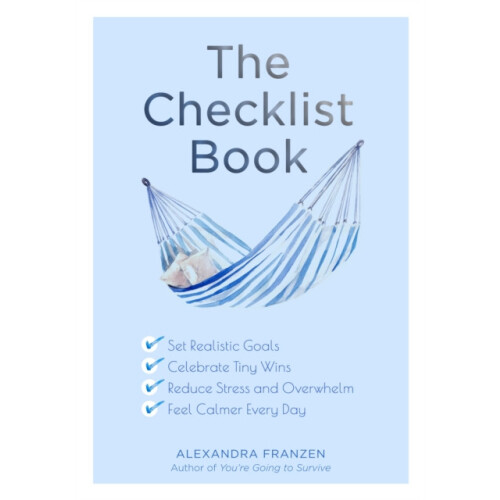The Checklist Book Set Realistic Goals Celebrate Tiny Wins Reduce Stre