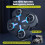 Music Boxing Machine with , LED Lights, Adjustable Height, Wall Mounted for Home Gym 5