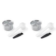 2X for Essse Espresso Caffe - S.12 Machine Stianless Steel Reusable Coffee Capsule Espresso Coffee Filter Pods