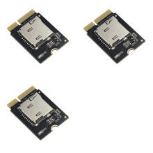 3X para Adaptador Wyse 3040 para SDI0 TF NGFF e-KEY LAN Sem Fio para Adaptador de Cartão TF