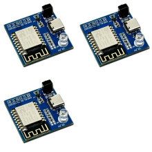 3X Émetteur-Récepteur Infrarouge ESP8266 pour Module de Transmission D'Interface TYPE-C Command WIFI ESP-12F