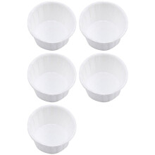 500 Stuks Papieren Beker Neus Haar Gezicht Ontharing Wax Bean Container Cake Papierlade Papier Kom Smelten Wax Ijs Organisator